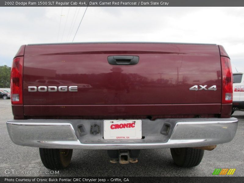 Dark Garnet Red Pearlcoat / Dark Slate Gray 2002 Dodge Ram 1500 SLT Regular Cab 4x4