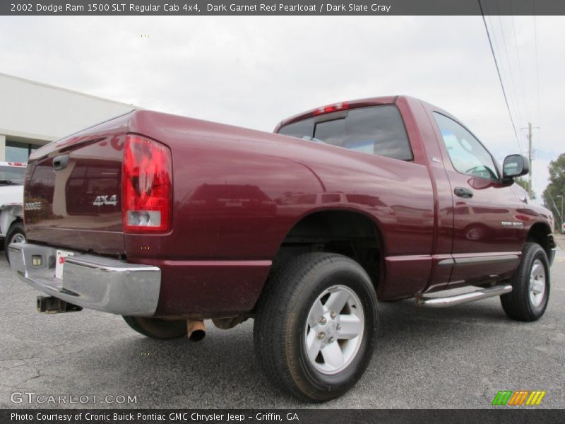  2002 Ram 1500 SLT Regular Cab 4x4 Dark Garnet Red Pearlcoat