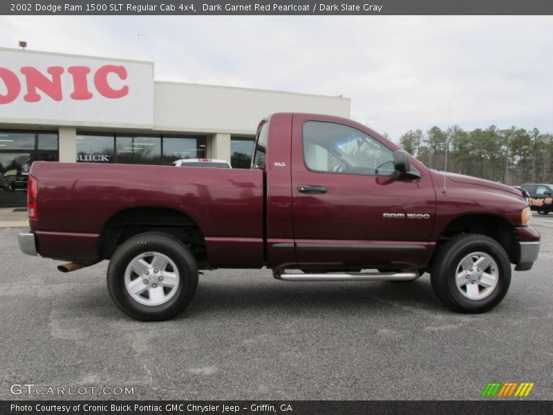 Dark Garnet Red Pearlcoat / Dark Slate Gray 2002 Dodge Ram 1500 SLT Regular Cab 4x4