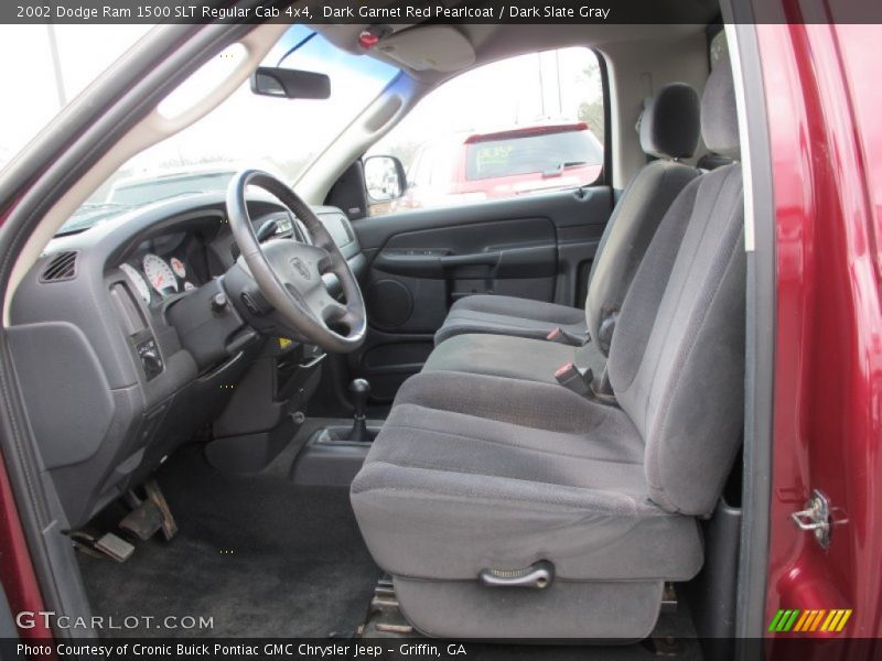 Dark Garnet Red Pearlcoat / Dark Slate Gray 2002 Dodge Ram 1500 SLT Regular Cab 4x4