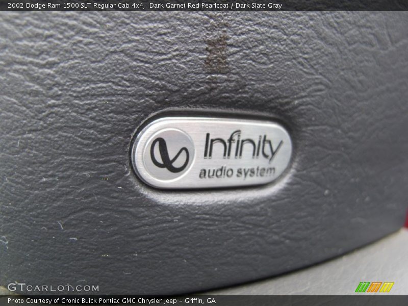 Dark Garnet Red Pearlcoat / Dark Slate Gray 2002 Dodge Ram 1500 SLT Regular Cab 4x4