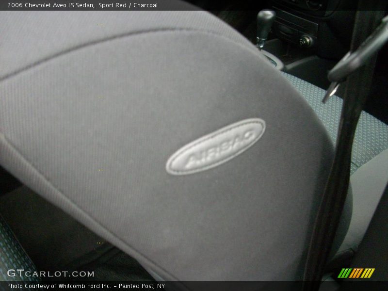 Sport Red / Charcoal 2006 Chevrolet Aveo LS Sedan