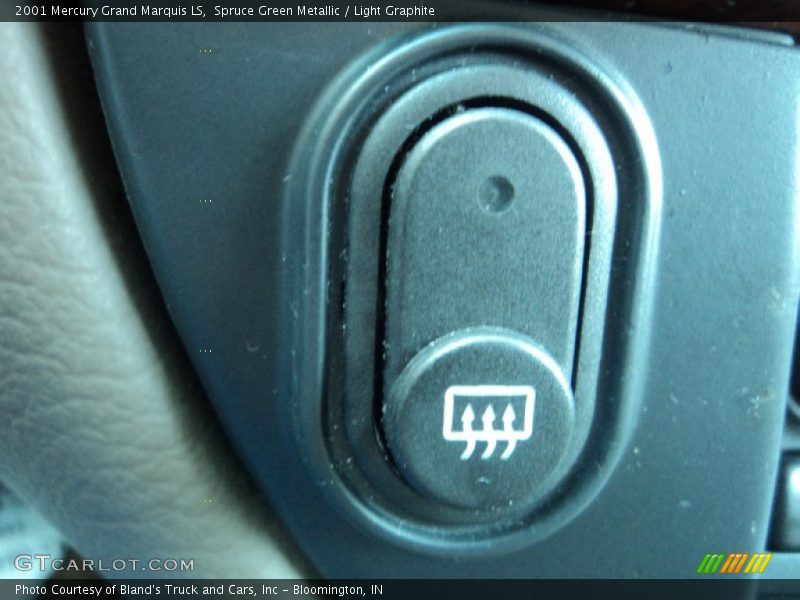 Spruce Green Metallic / Light Graphite 2001 Mercury Grand Marquis LS