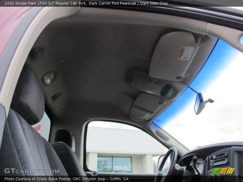 Dark Garnet Red Pearlcoat / Dark Slate Gray 2002 Dodge Ram 1500 SLT Regular Cab 4x4
