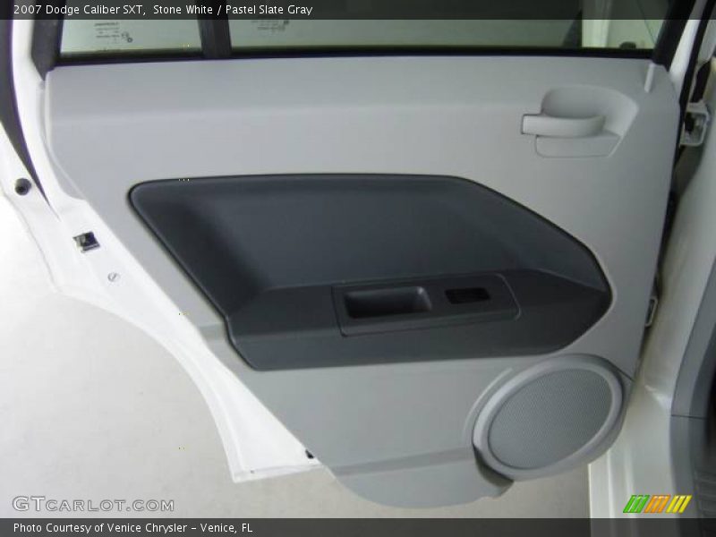 Stone White / Pastel Slate Gray 2007 Dodge Caliber SXT