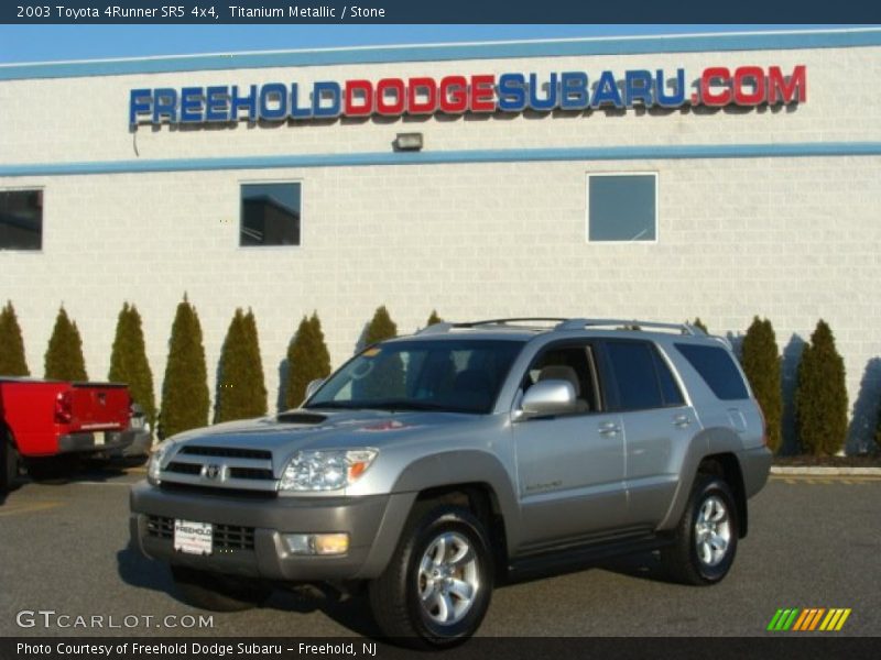 Titanium Metallic / Stone 2003 Toyota 4Runner SR5 4x4