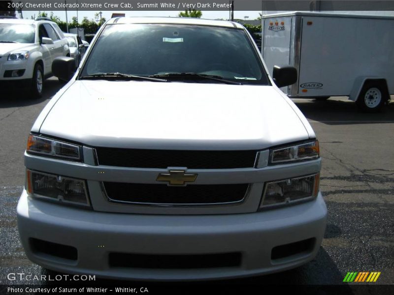 Summit White / Very Dark Pewter 2006 Chevrolet Colorado Xtreme Crew Cab