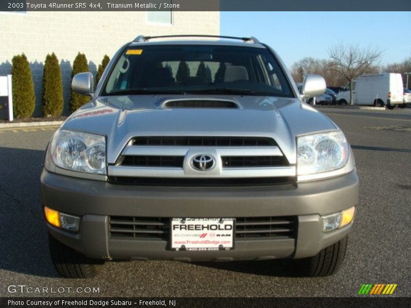 Titanium Metallic / Stone 2003 Toyota 4Runner SR5 4x4