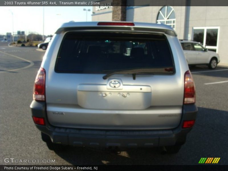 Titanium Metallic / Stone 2003 Toyota 4Runner SR5 4x4