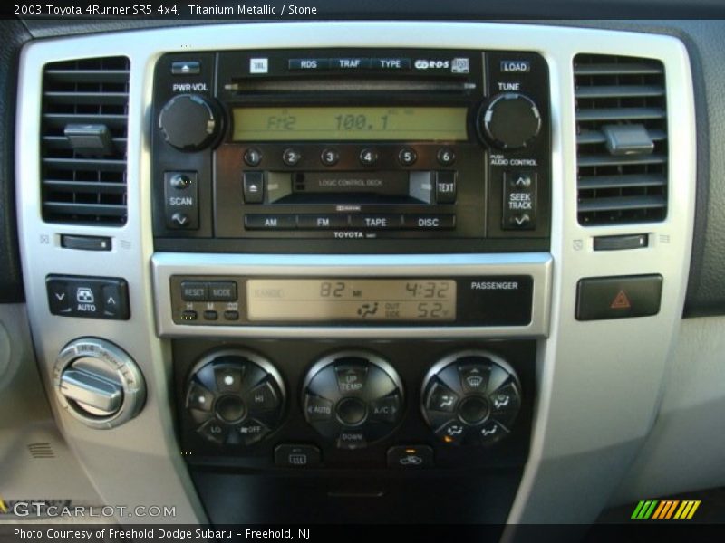 Titanium Metallic / Stone 2003 Toyota 4Runner SR5 4x4