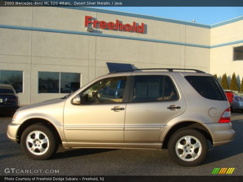 Desert Silver Metallic / Java 2003 Mercedes-Benz ML 320 4Matic