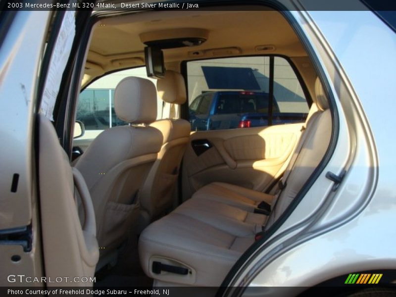 Desert Silver Metallic / Java 2003 Mercedes-Benz ML 320 4Matic