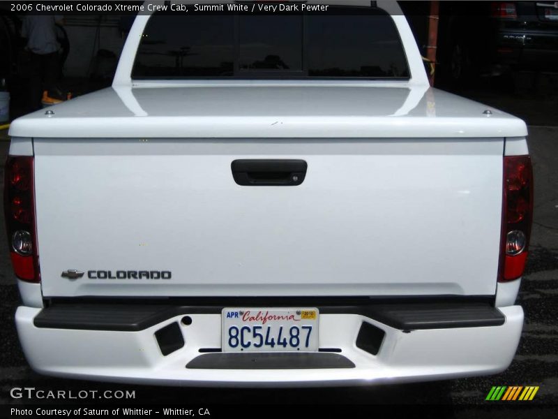 Summit White / Very Dark Pewter 2006 Chevrolet Colorado Xtreme Crew Cab