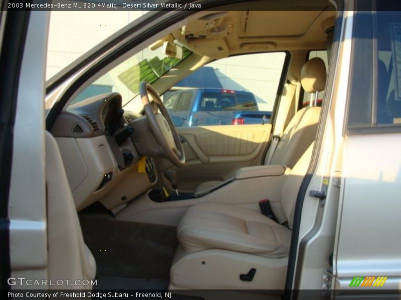 Desert Silver Metallic / Java 2003 Mercedes-Benz ML 320 4Matic