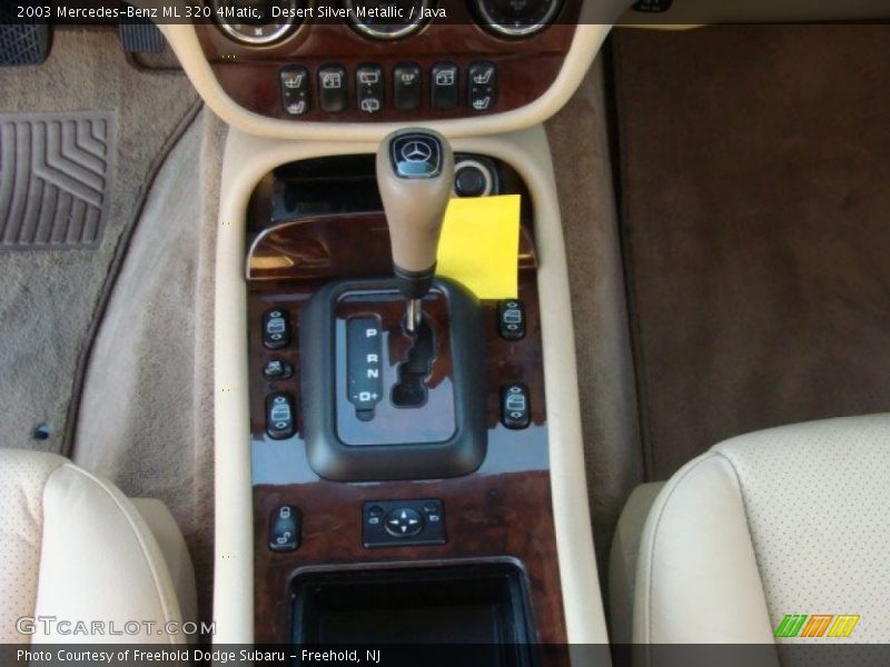Desert Silver Metallic / Java 2003 Mercedes-Benz ML 320 4Matic