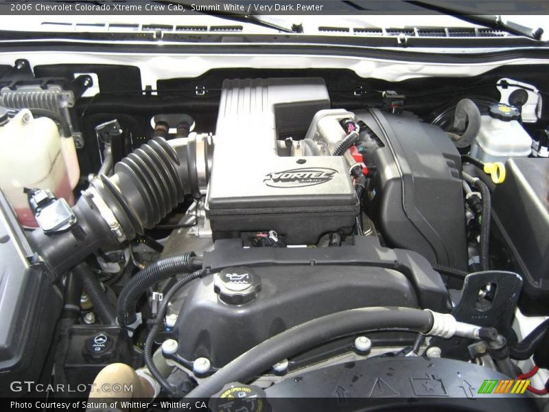 Summit White / Very Dark Pewter 2006 Chevrolet Colorado Xtreme Crew Cab
