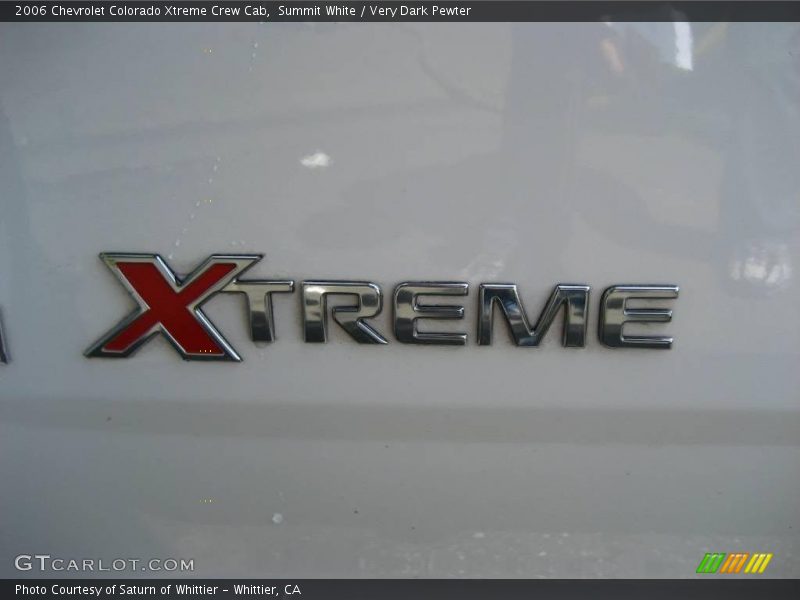 Summit White / Very Dark Pewter 2006 Chevrolet Colorado Xtreme Crew Cab