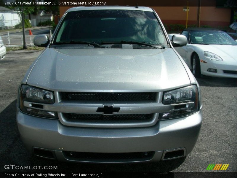 Silverstone Metallic / Ebony 2007 Chevrolet TrailBlazer SS
