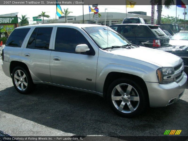 Silverstone Metallic / Ebony 2007 Chevrolet TrailBlazer SS