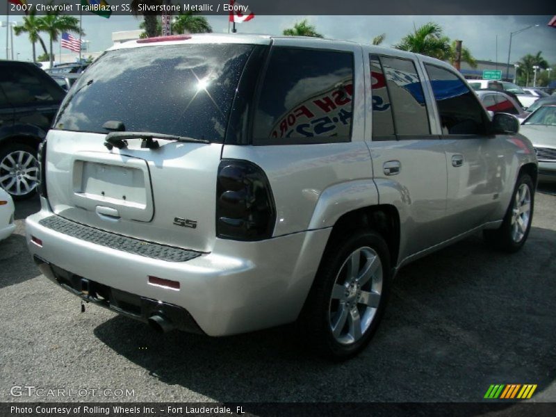 Silverstone Metallic / Ebony 2007 Chevrolet TrailBlazer SS