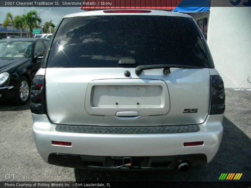 Silverstone Metallic / Ebony 2007 Chevrolet TrailBlazer SS