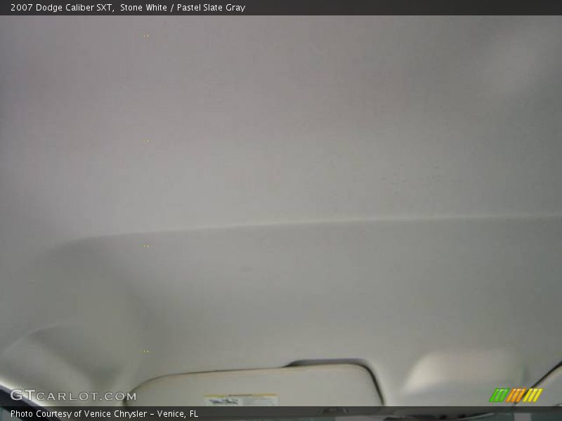 Stone White / Pastel Slate Gray 2007 Dodge Caliber SXT