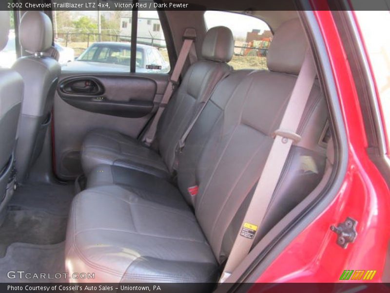 Victory Red / Dark Pewter 2002 Chevrolet TrailBlazer LTZ 4x4