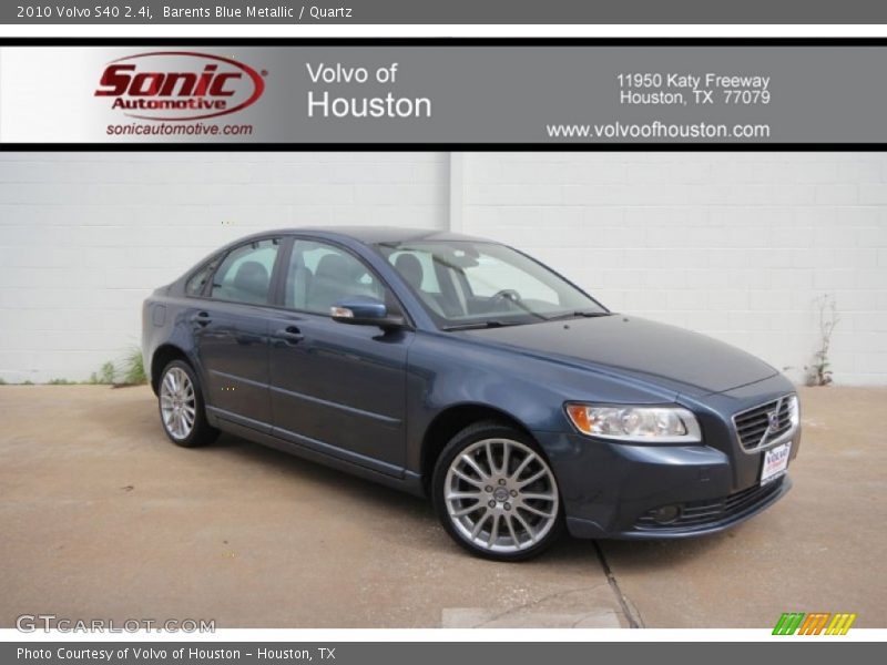 Barents Blue Metallic / Quartz 2010 Volvo S40 2.4i