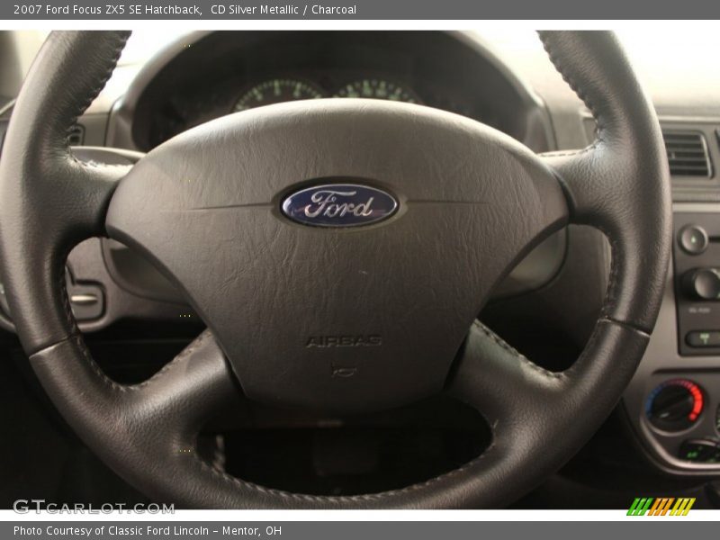 CD Silver Metallic / Charcoal 2007 Ford Focus ZX5 SE Hatchback