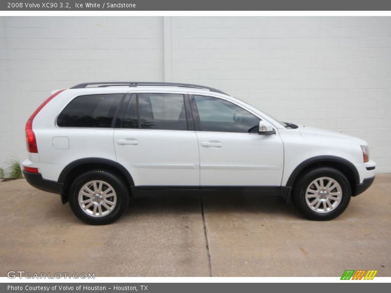 Ice White / Sandstone 2008 Volvo XC90 3.2