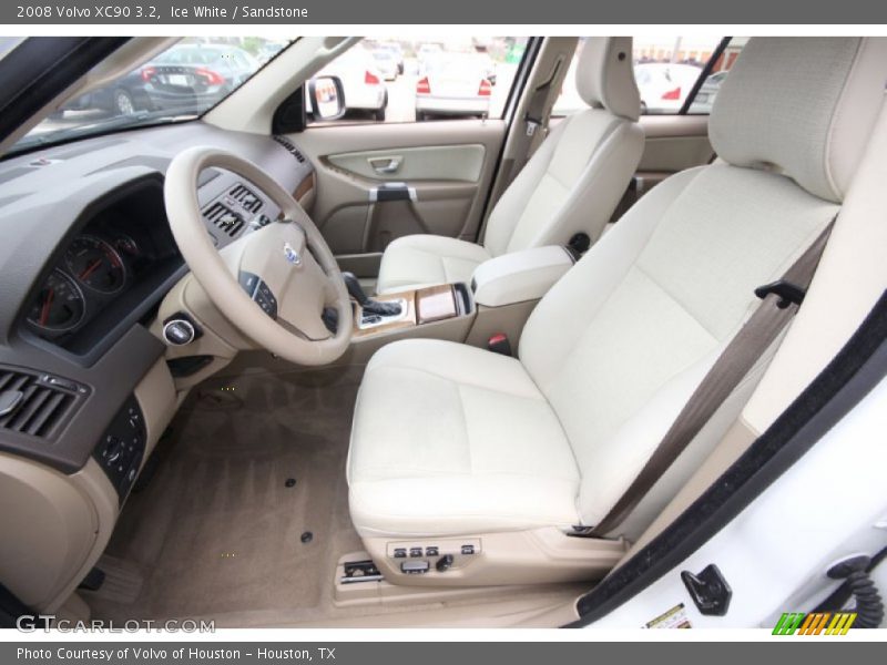 Ice White / Sandstone 2008 Volvo XC90 3.2