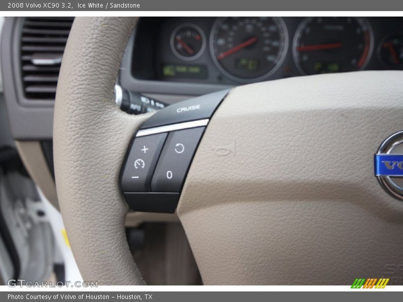 Ice White / Sandstone 2008 Volvo XC90 3.2