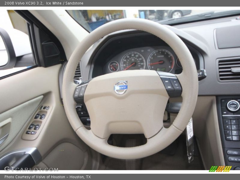 Ice White / Sandstone 2008 Volvo XC90 3.2