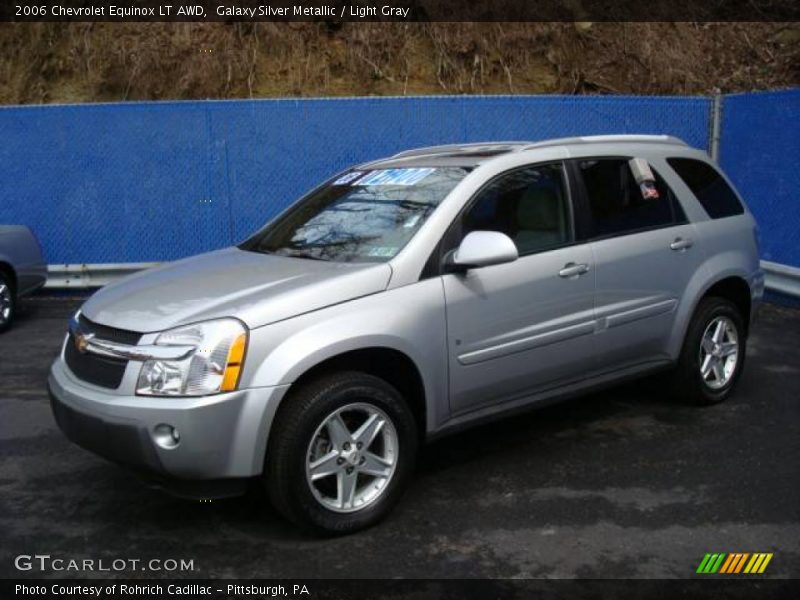 Galaxy Silver Metallic / Light Gray 2006 Chevrolet Equinox LT AWD