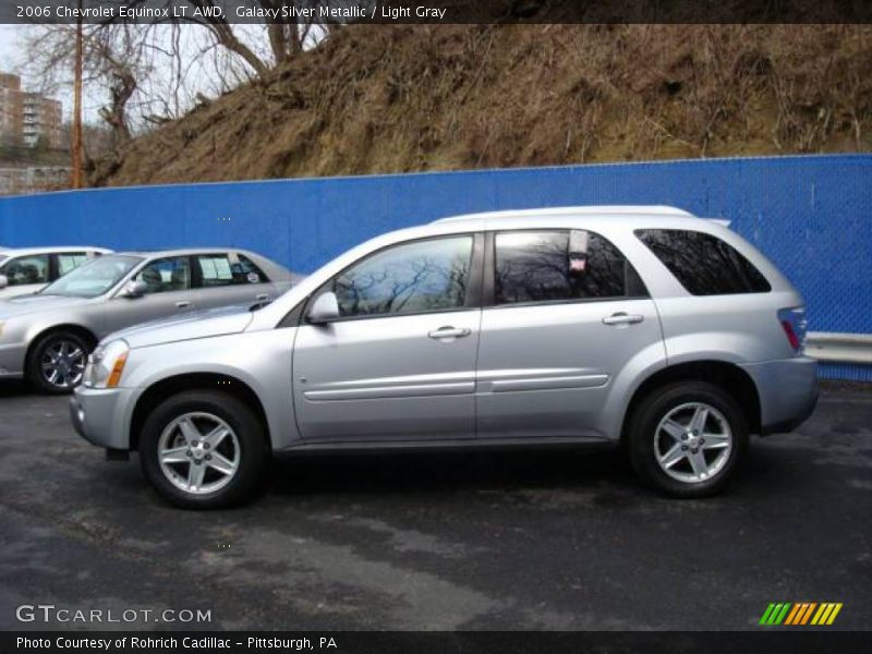 Galaxy Silver Metallic / Light Gray 2006 Chevrolet Equinox LT AWD