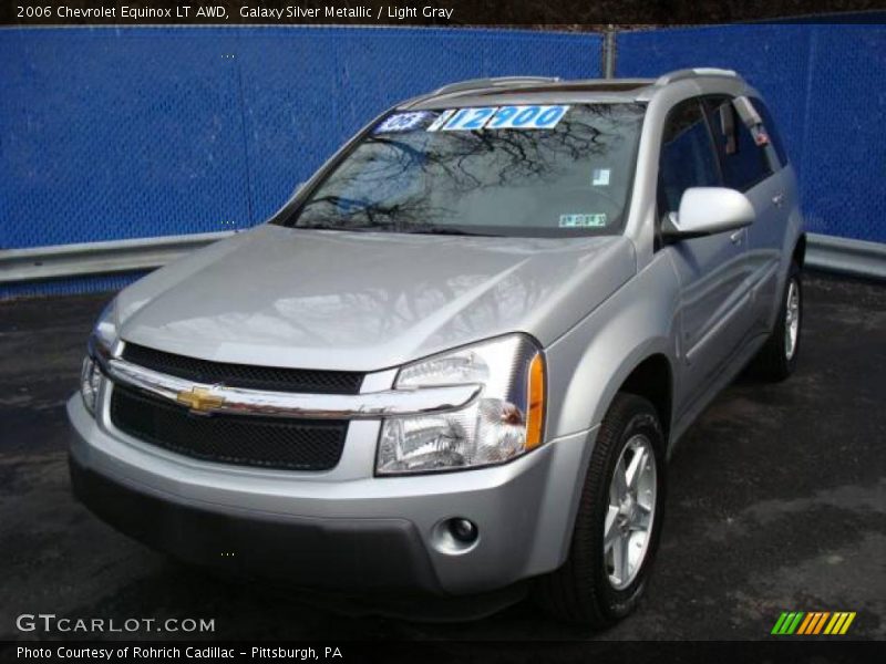Galaxy Silver Metallic / Light Gray 2006 Chevrolet Equinox LT AWD