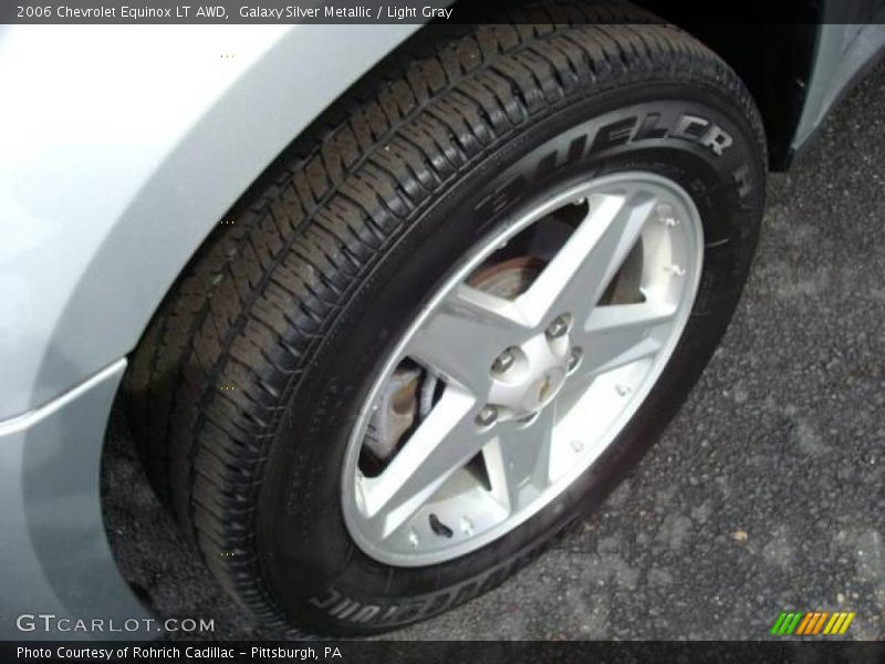 Galaxy Silver Metallic / Light Gray 2006 Chevrolet Equinox LT AWD