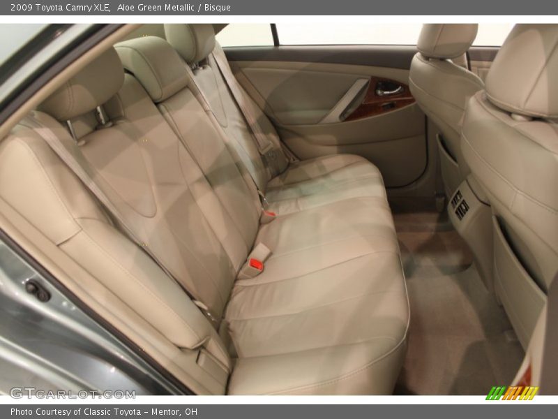 Aloe Green Metallic / Bisque 2009 Toyota Camry XLE