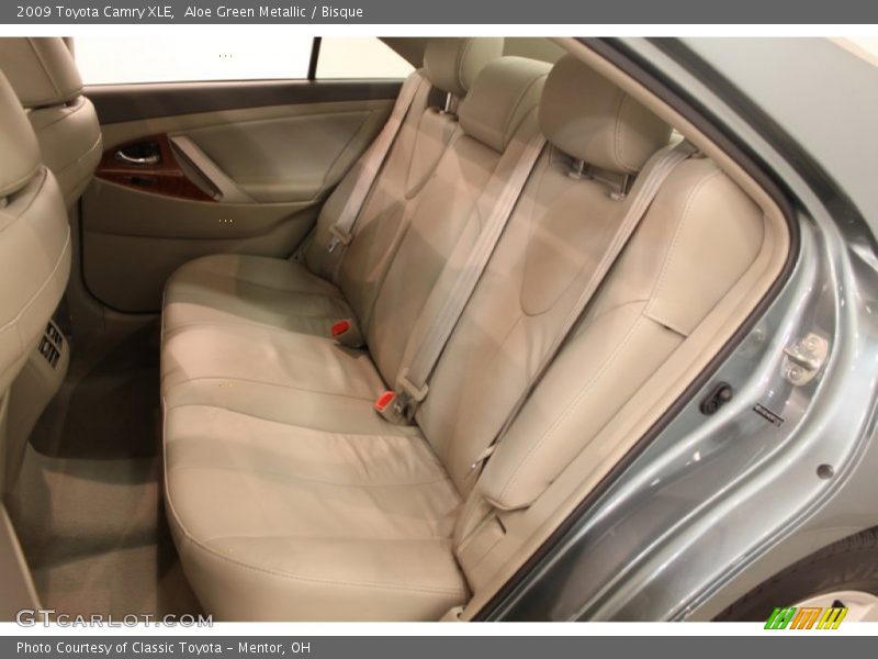 Aloe Green Metallic / Bisque 2009 Toyota Camry XLE
