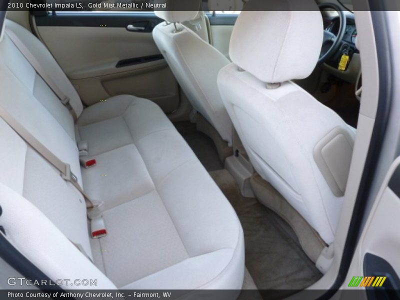 Gold Mist Metallic / Neutral 2010 Chevrolet Impala LS