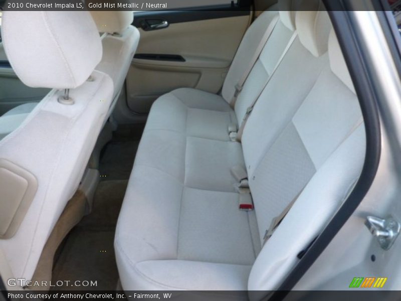 Gold Mist Metallic / Neutral 2010 Chevrolet Impala LS
