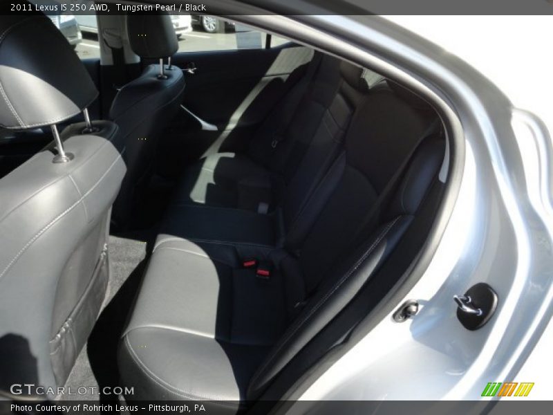 Tungsten Pearl / Black 2011 Lexus IS 250 AWD