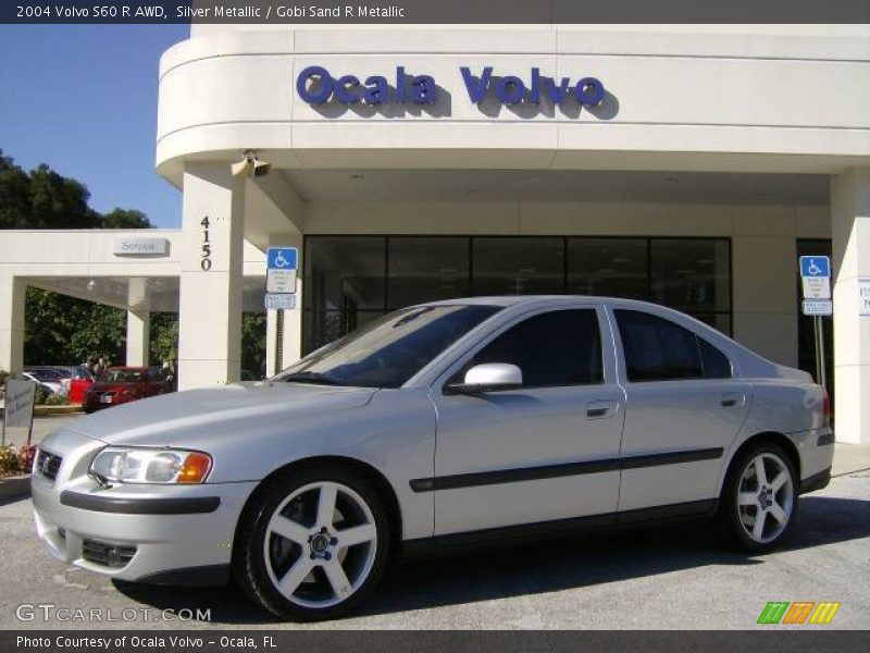 Silver Metallic / Gobi Sand R Metallic 2004 Volvo S60 R AWD