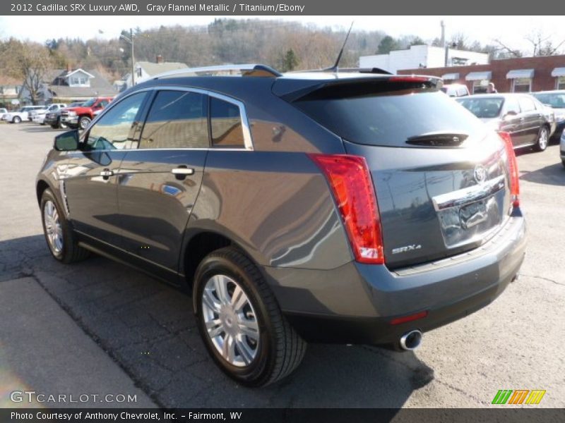Gray Flannel Metallic / Titanium/Ebony 2012 Cadillac SRX Luxury AWD