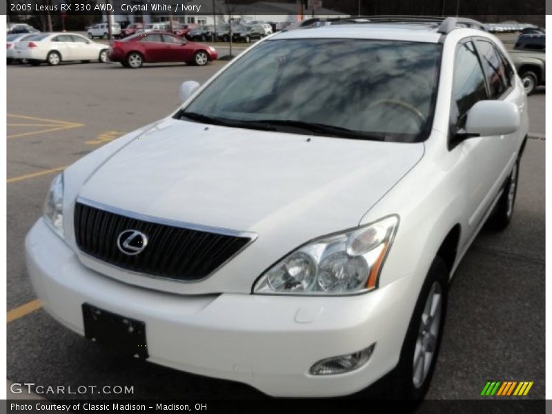 Crystal White / Ivory 2005 Lexus RX 330 AWD