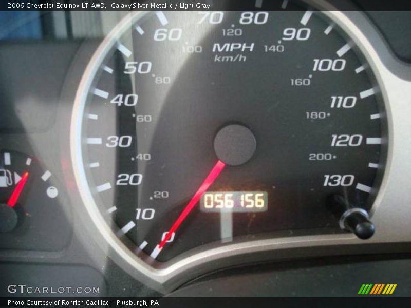 Galaxy Silver Metallic / Light Gray 2006 Chevrolet Equinox LT AWD