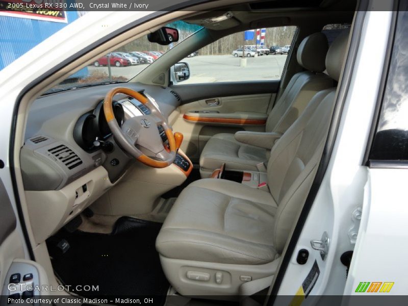 Crystal White / Ivory 2005 Lexus RX 330 AWD