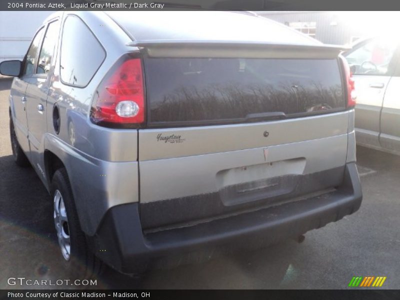 Liquid Gray Metallic / Dark Gray 2004 Pontiac Aztek