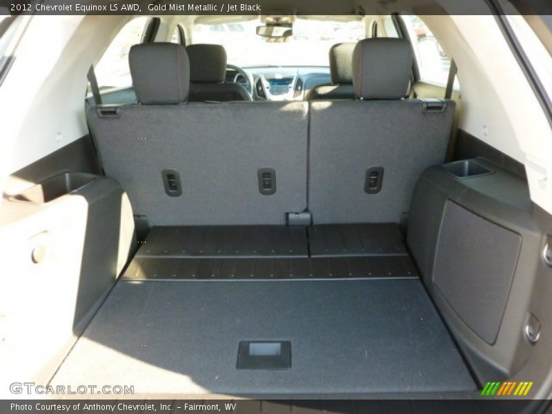 Gold Mist Metallic / Jet Black 2012 Chevrolet Equinox LS AWD