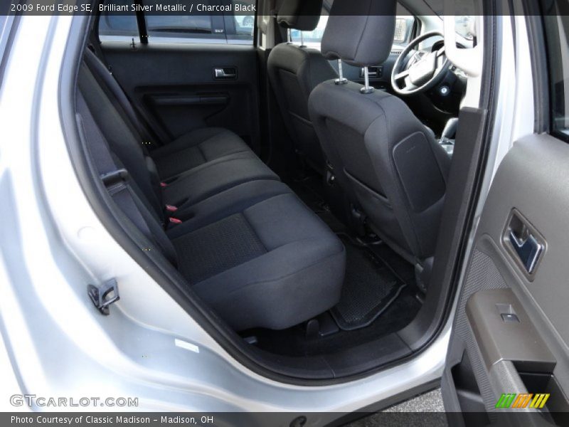 Brilliant Silver Metallic / Charcoal Black 2009 Ford Edge SE